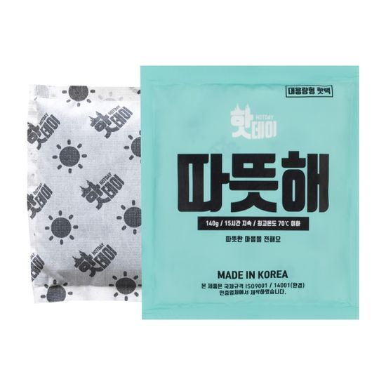 핫데이핫팩 대용량형 140g X 100매