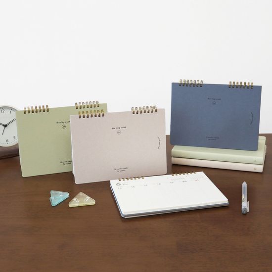 오첵 2026 날짜형 위클리플래너 더링위크