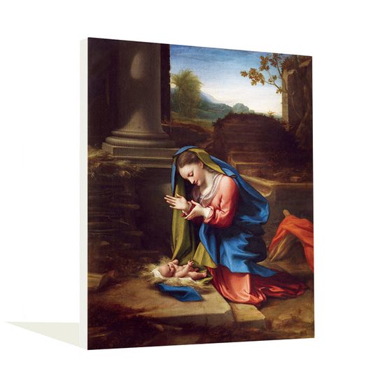 코레조 - 아기 예수를 경배하는 성모 마리아 