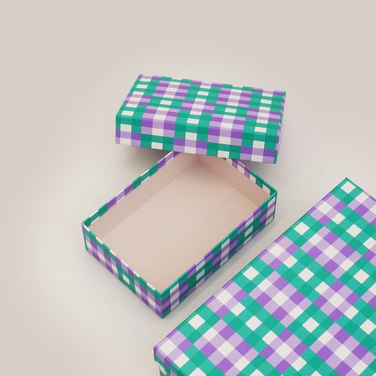 Collector’s Box 수집 상자 Nostalgia Gingham