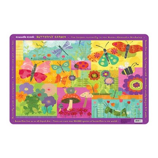 [Crocodile Creek] Butterfly Garden Placemat