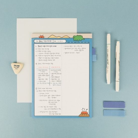 B5 노트패드_서다인 4종