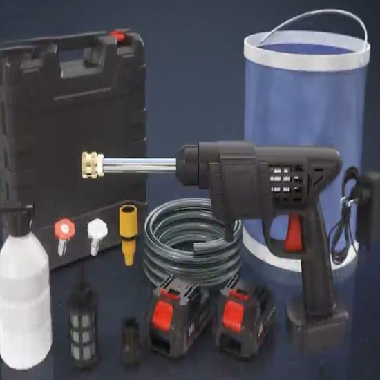 초강력 무선 고압 물 분사기 농약 세차기 워터건