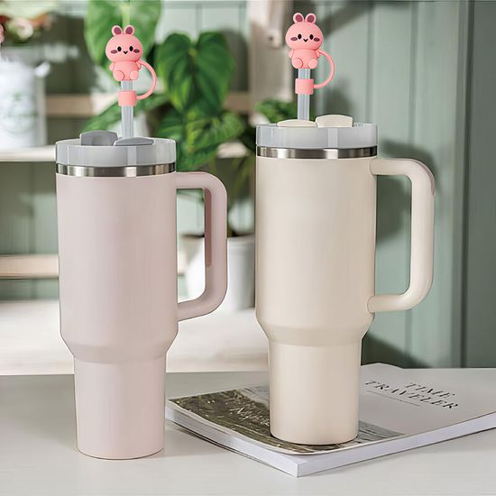 텀블러 빨대 마개 스탠리 호환 실리콘 캡 텀꾸 뚜껑