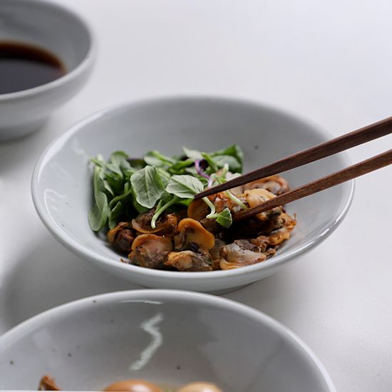 진 고백자 국산도자기 깊은찬기 1p