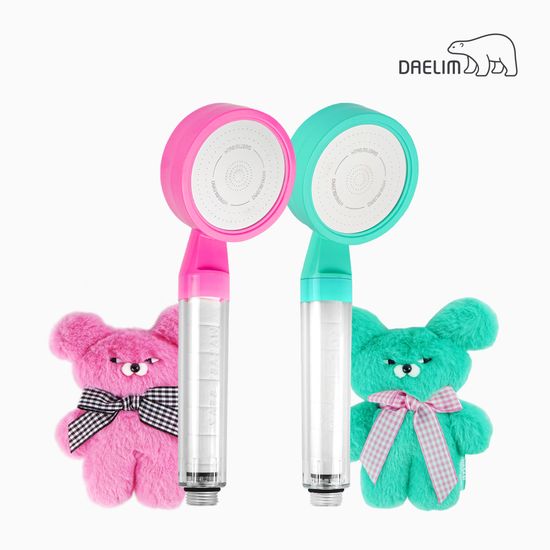 대림바스 X 와사비베어 디클린 필터 샤워기 키링포함