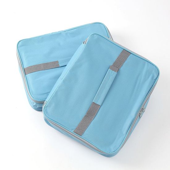 [쿠킹홈]런치 보온보냉 도시락 가방 2set (블루)