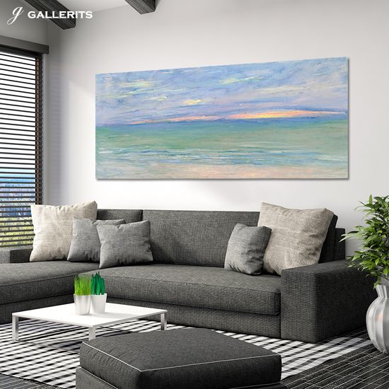 클로드 모네 마린 바다 풍경 인테리어 그림 거실 액자