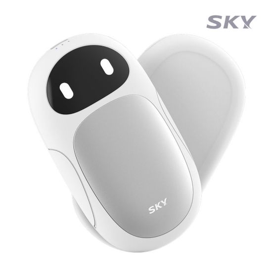 스카이 로보 2in1 충전식 손난로 전자 핫팩 C타입 HWR