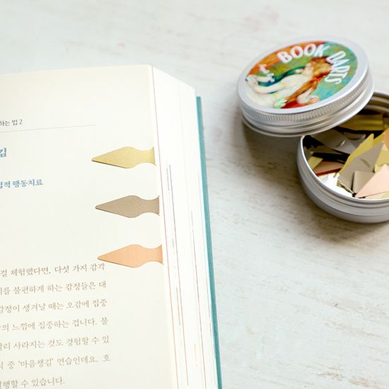 명화북다트 금속책갈피 50개입