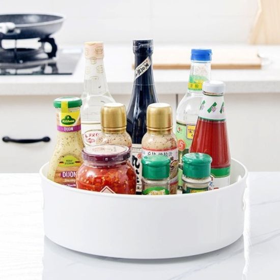 양념통회전트레이선반