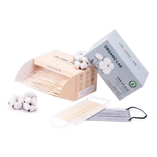 오가닉랩 유기농순면 피부트러블 마스크 덴탈소형30매