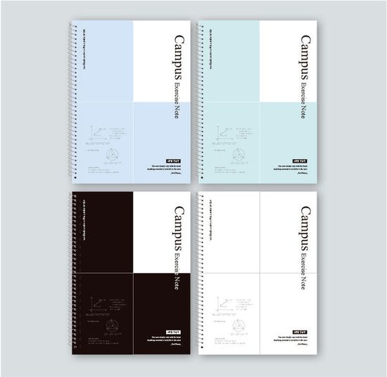 꿈드림22 캠퍼스노트 Campus 4분할 좌철 연습장 3.0