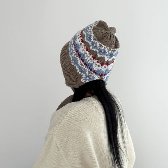 노르딕 니트 바라클라바