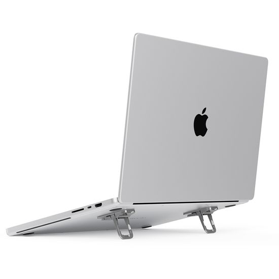 부착식 노트북 거치대 접이식 휴대용 맥북 받침대
