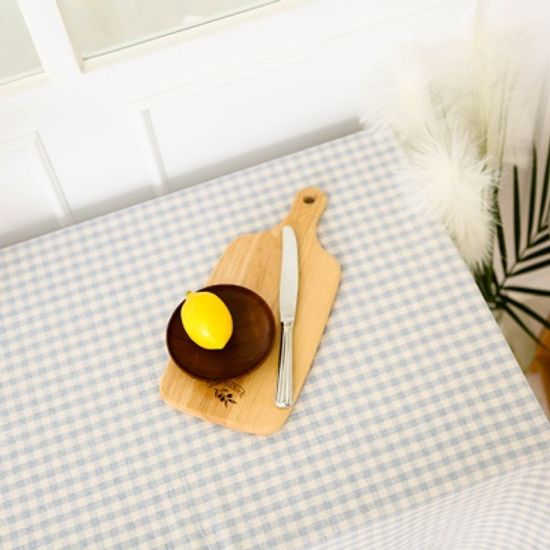 멜란체크 블루 면식탁보 테이블보