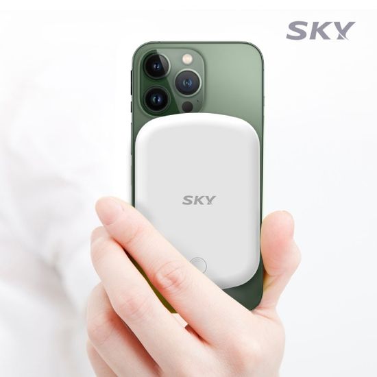 스카이 필 맥세이프 무선 10000mAh 보조배터리+파우치