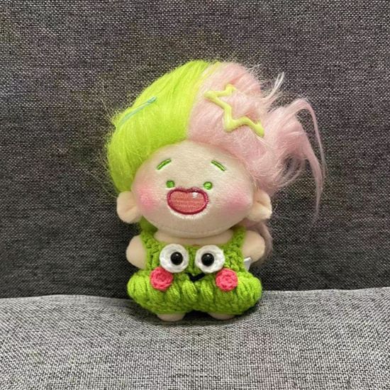 10CM 인형옷 꾸미기 애착 봉제 인형 뜨개질 옷입히기