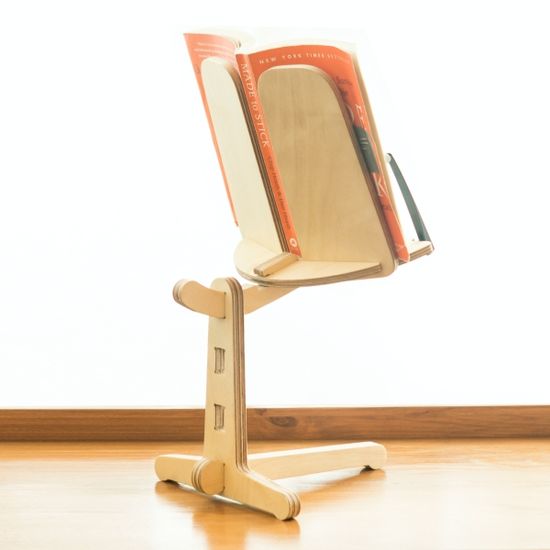 마음껏 2세대 눈높이 원목 독서대