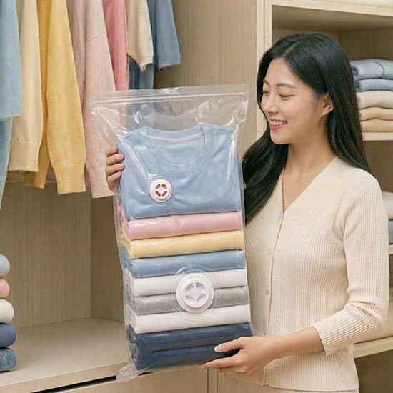 [1+1] [홈앤시스] 공간확장 진공 압축백 (중형/대형)