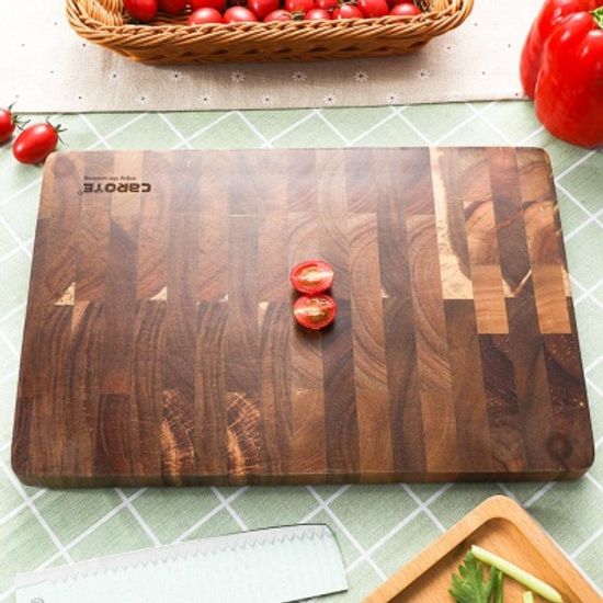 Carote 블랙우드 월넛 원목 유튜버 나무도마 40cm