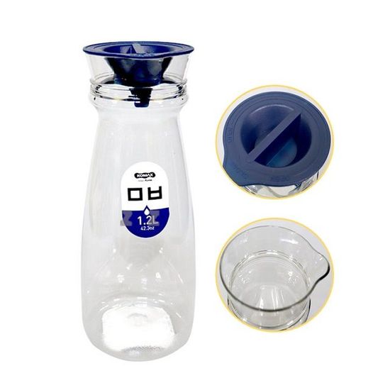 투명 원형물병 1.2L 냉장고물병 물통(WD099D2)