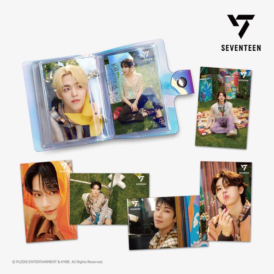 세븐틴 HEAVEN PM 2:14 렌티큘러 미니카드&바인더