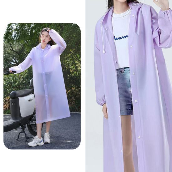 여름 여성 일회용 캠핑 등산용 다회용 우비 우의 비옷