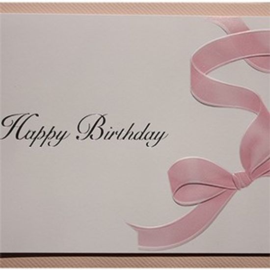Happy Birthday 핑크리본