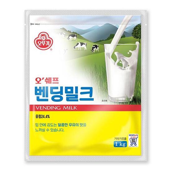 [오뚜기] 오쉐프 벤딩밀크 (1kg) x 1봉