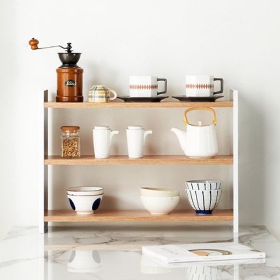 슬림 3단선반 철제주방선반