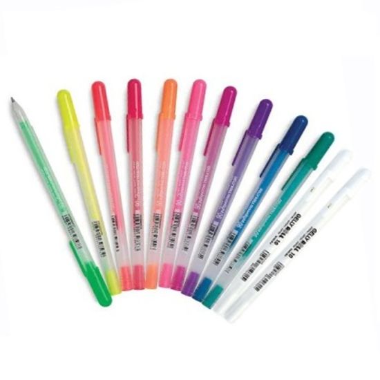 사쿠라 1.0mm 겔리롤 문라이트 11+1색 XPGB-12ML