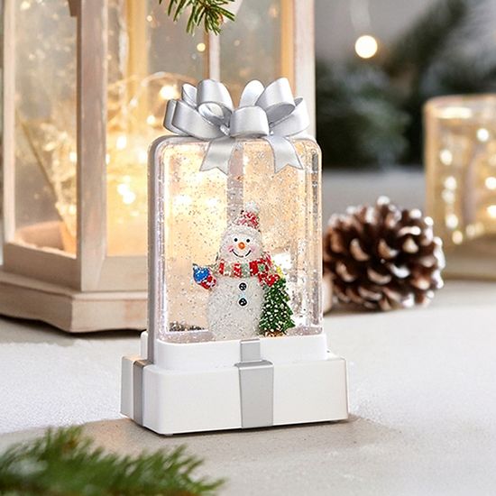  크리스마스 스노우볼 무드등 선물상자 LCM-SG05