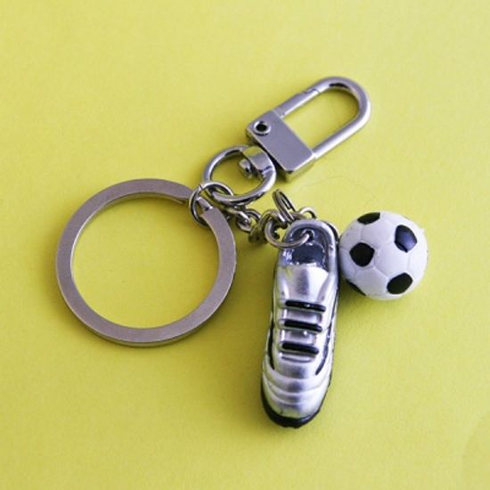 축구공 에어팟 케이스 키링