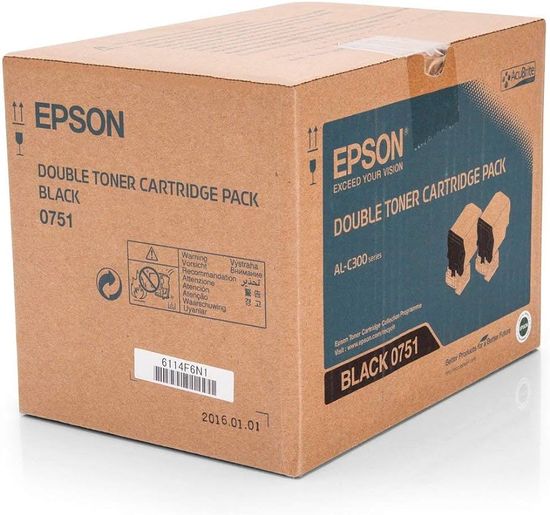 엡손 S050751  토너 AL-C300N/300DN Double Toner B 