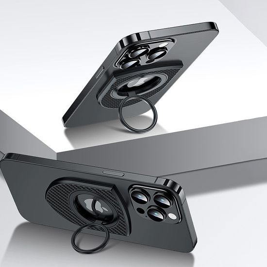 맥세이프 호환 링홀더 자석 카본패턴 거치대 스마트링