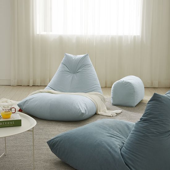 보니타빈백 대형 파우치 SP202 스웨이드 소파