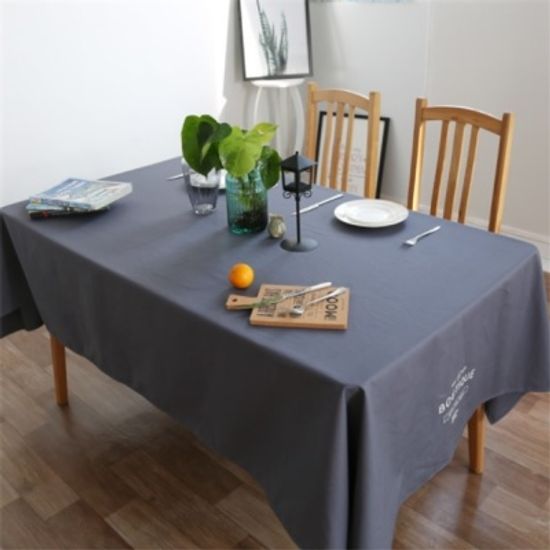 모던 린넨 식탁보 테이블보