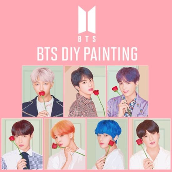 DIY PAINTING 방탄소년단 BST 지민 그리기 40x50