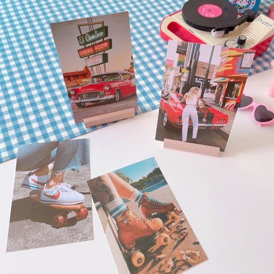 80s 빈티지 포토그래퍼 엽서 세트(25장 1세트)