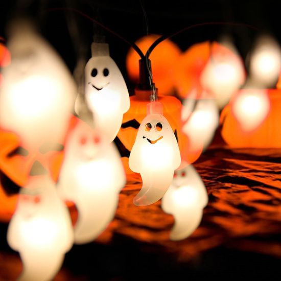 [도토로] 30구 LED 할로윈 유령 가랜드 전구(4.5M)