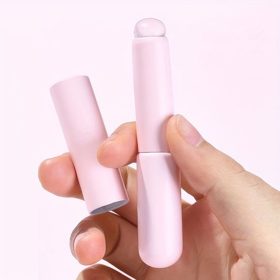 실리콘 립브러쉬 휴대용 미니 젤리 립 브러시 핑거팁