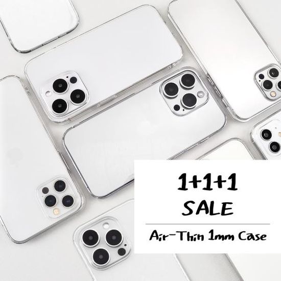 [1+1+1] 에어씬 1mm 초슬림 투명 하드케이스