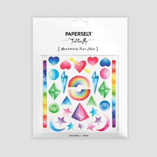 페이퍼셀프 타투스티커ver2 - 7. Rainbows