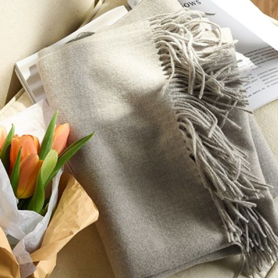 [1+1]올겨울 따듯하게 해줄 뉴 버진울 머플러(총2개)