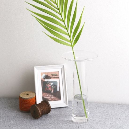 인테리어 롱 트레이 유리꽃화병 (대)
