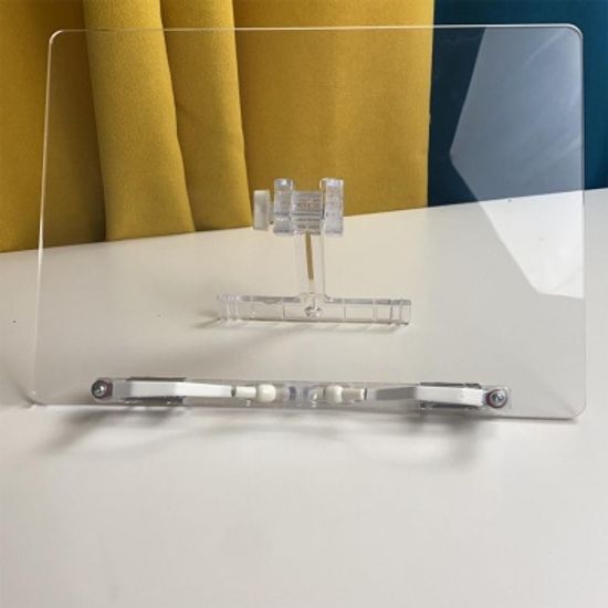 투명 아크릴 눕서대 패드 거치대 독서대 받침대 2size