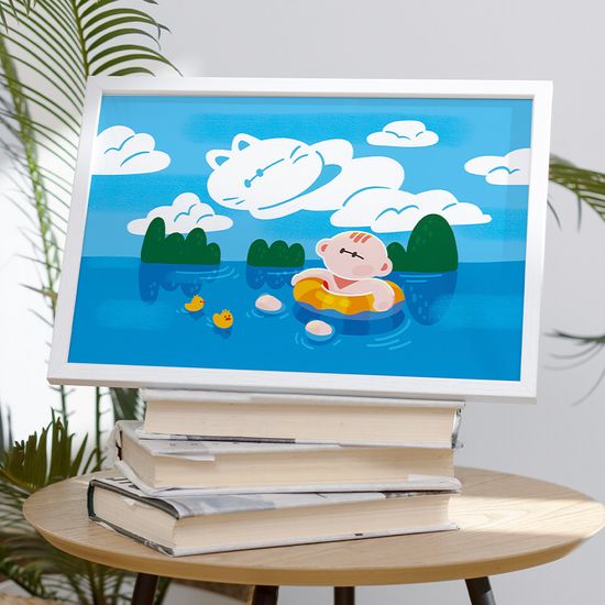 Bon voyage, 주딩 작가 그림