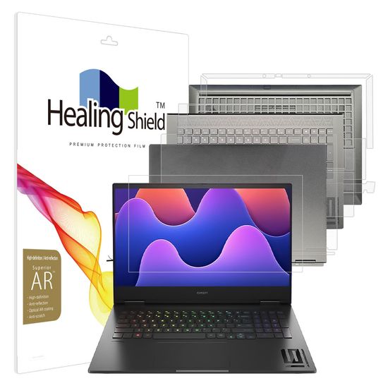 HP 오멘 16 2024 AR 고화질 액정보호필름1매 외부3종