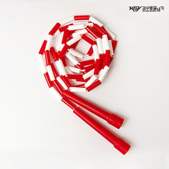 K-310 빨강 색동줄넘기 김수열 일반형(WFGDRR4)